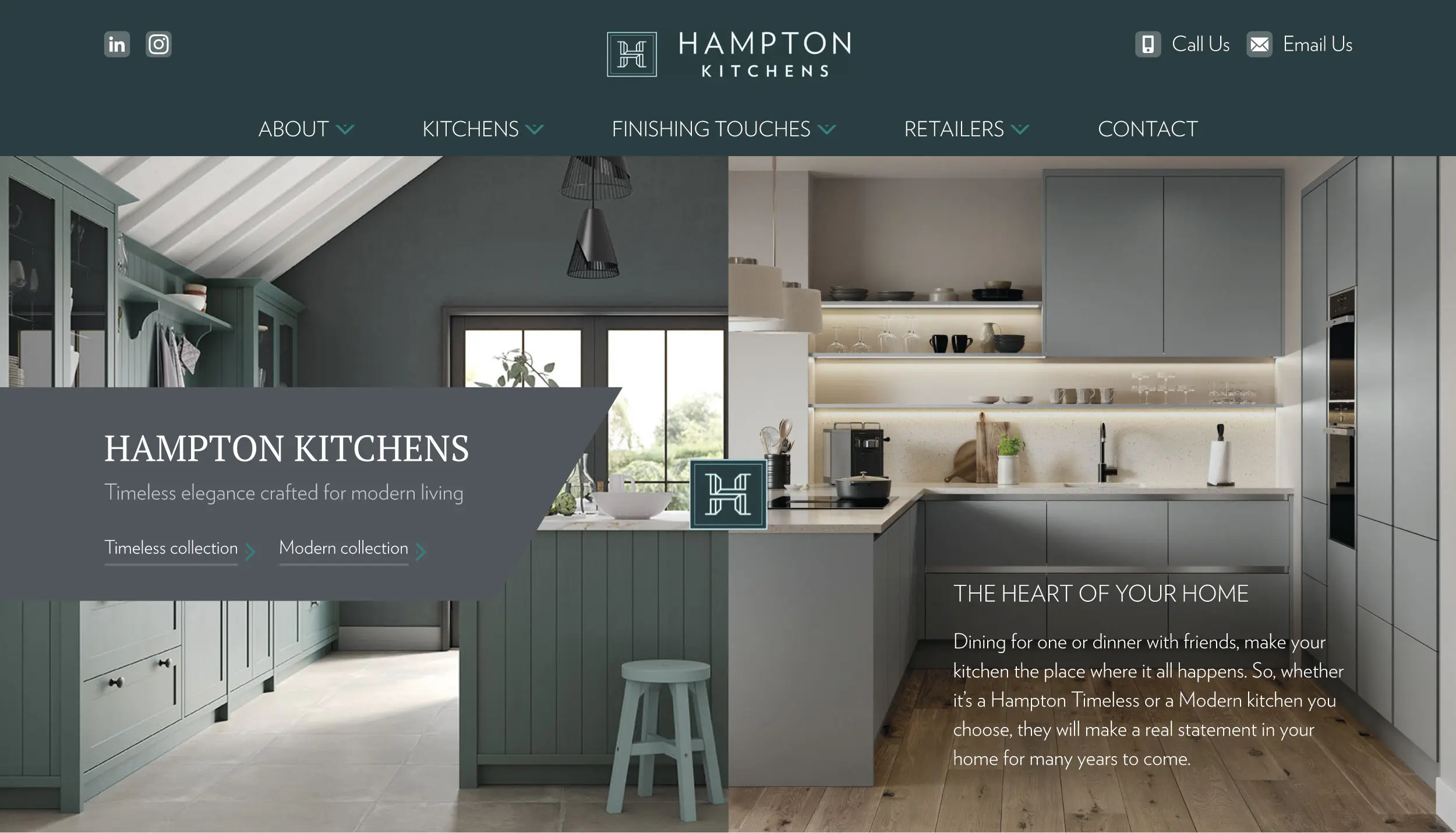 Hampton Kitchens site preview