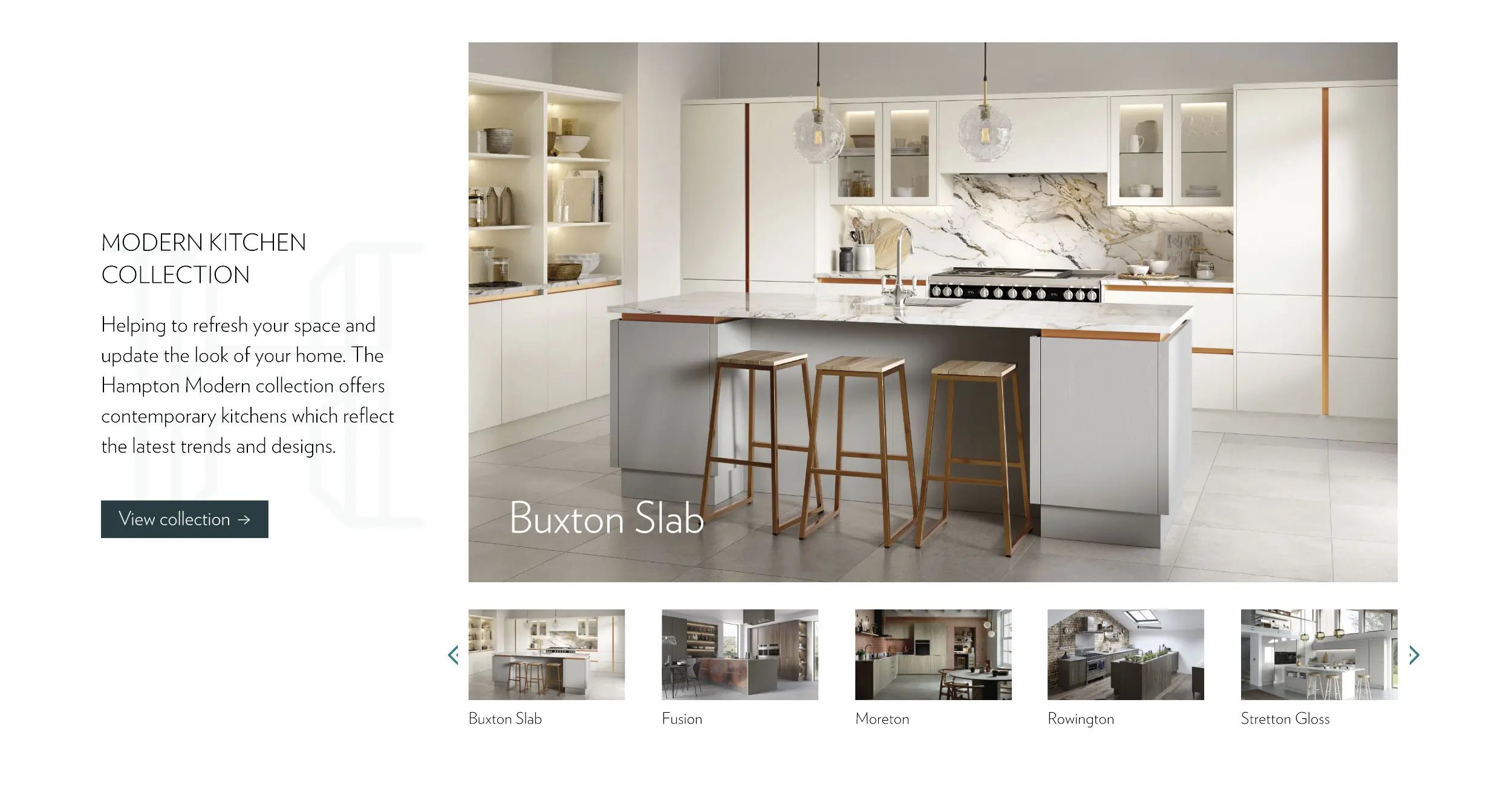 Hampton Kitchens site preview