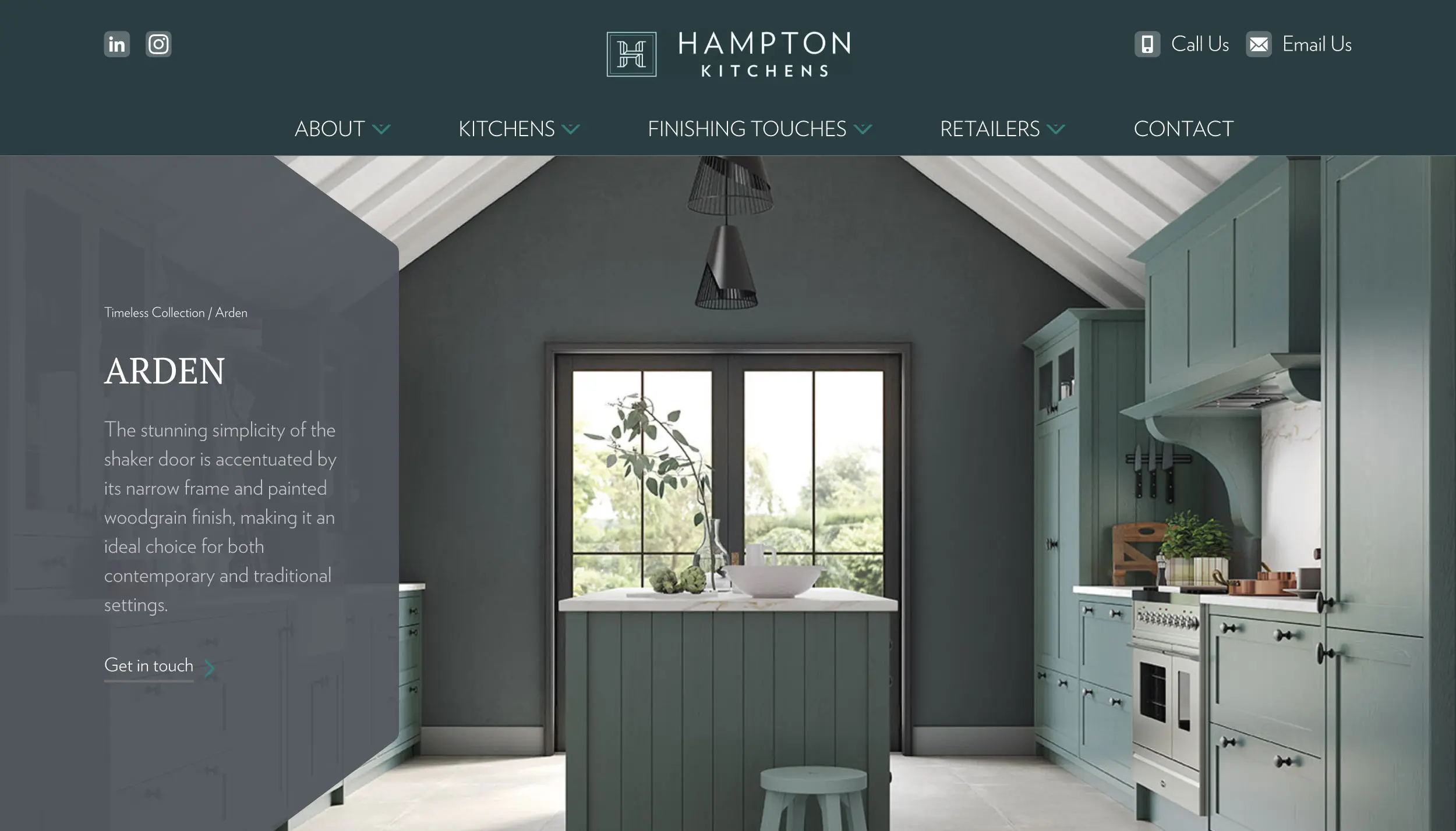 Hampton Kitchens site preview