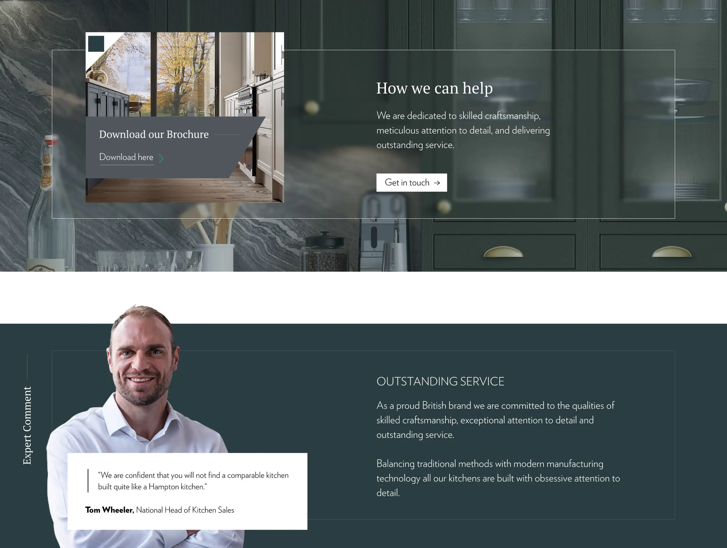 Hampton Kitchens site preview
