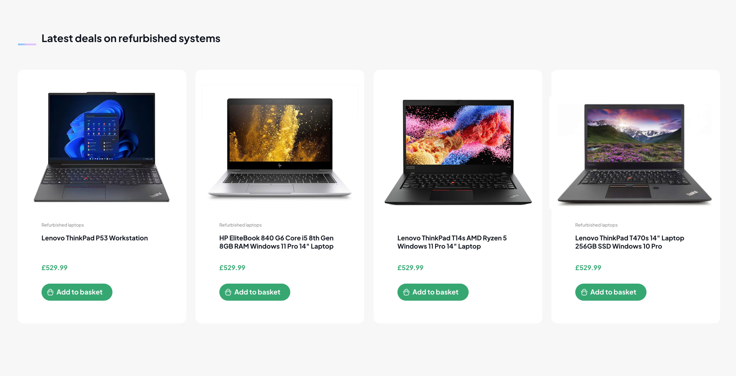 PC Renewed site preview