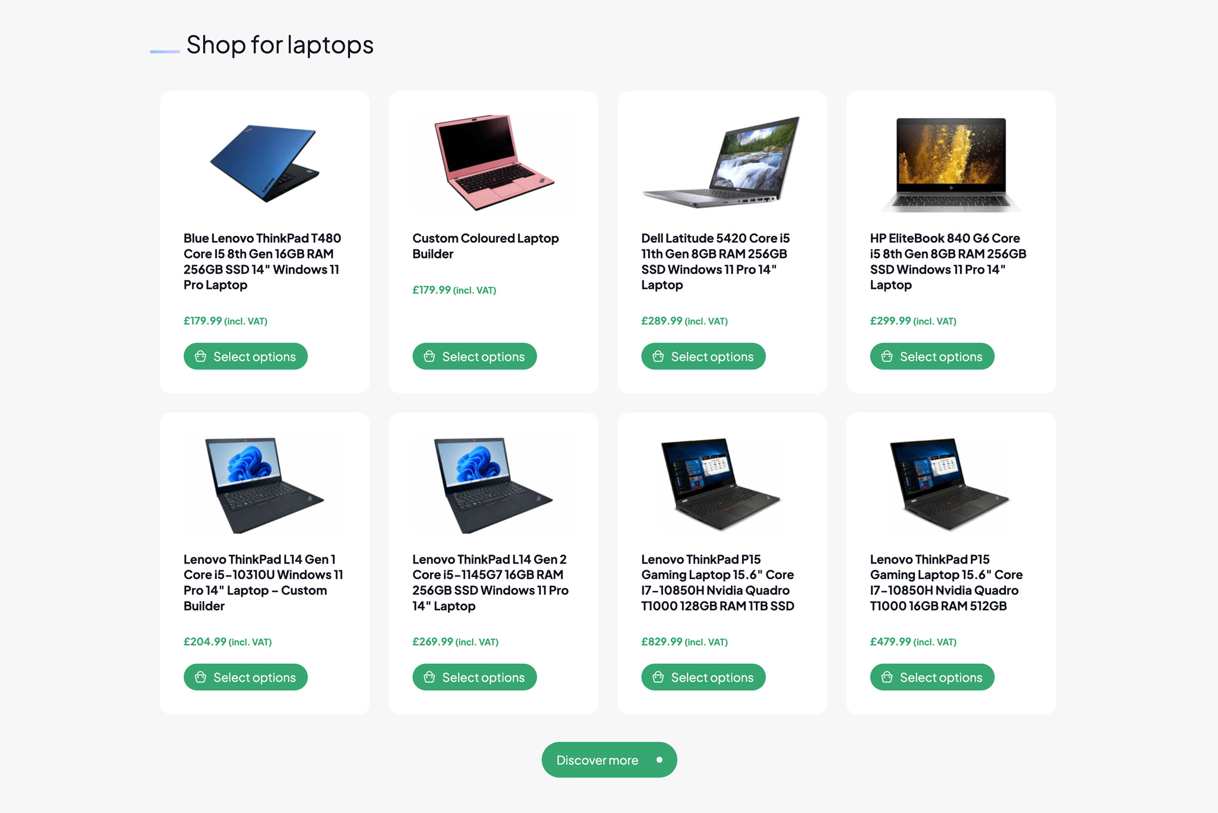 PC Renewed site preview