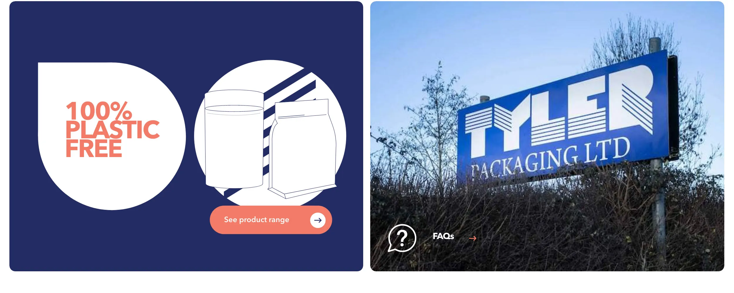 Tyler Packaging site preview